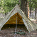 How to Make a Tarp Shelter Without Trees