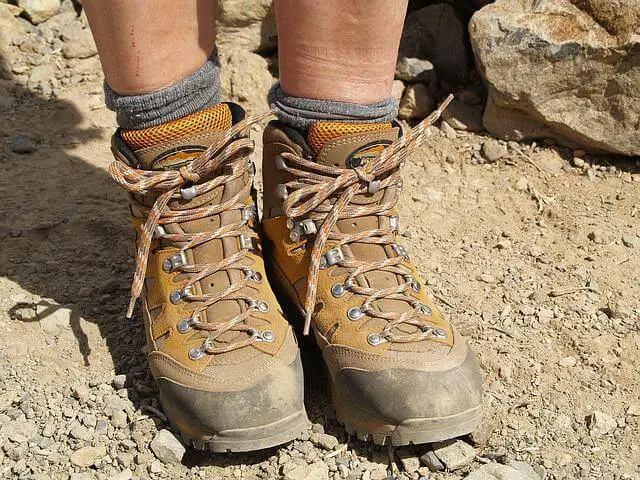 Feet Sliding Forward in Hiking Boots